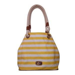 Michael Kors striped Anchor tote